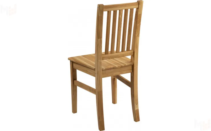 Стул деревянный из массива дуба Норланд Дуб светлый