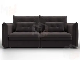 Диван прямой Лига-100 НПБ ( SEVEN 727 коричневый )