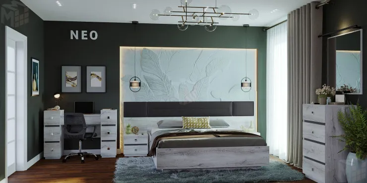 Спальня NEО 5 Дуб шавиниган