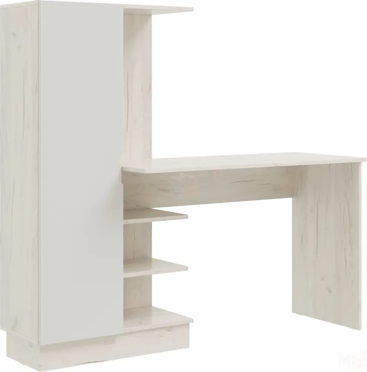 Стол компьютерный Юниор-4 (шарли белый)