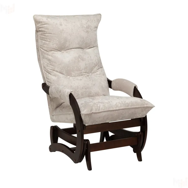 Кресло-маятник Leset Луно (Мокко/Crash LUX 3 (бежевый))