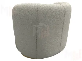 Кресло Лига-072 ( букле CAMBY 07 молочный )