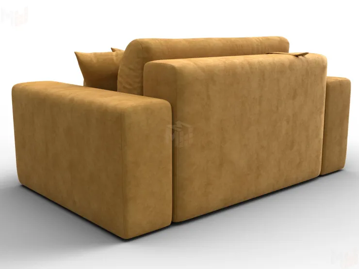 Кресло Лига-036 НПБ ( BRUT 10 желтый )