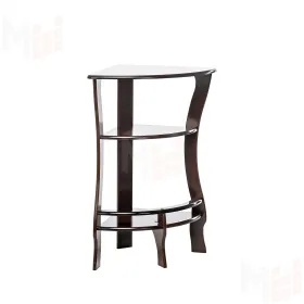 Этажерка Leset "Грейс" угловая (Орех)