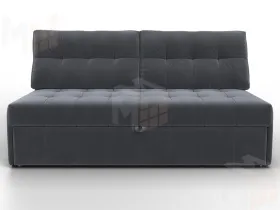 Диван прямой Лига-107 (160) ( SEVEN 17 серый )