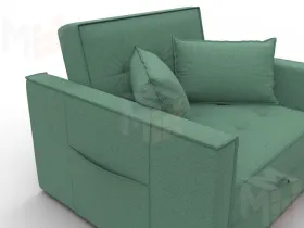 Кресло-кровать Лига-104 (80) ( Амур 11 зеленый )