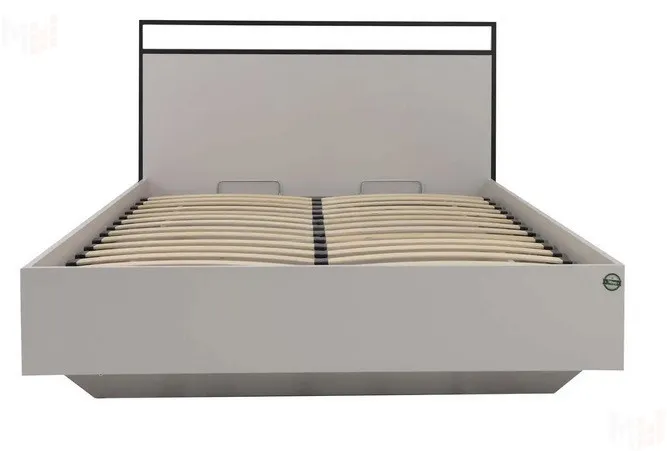 Кровать Николь 7.14  с подъёмным механизмом Кашемир/черный