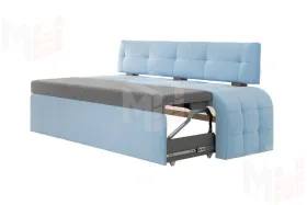 Кухонный диван Бристоль со спальным местом Голубой