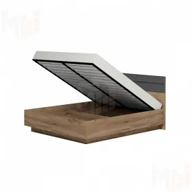 Кровать Neo 307 Люкс с подъемным механизмом (1600) Дуб табачный