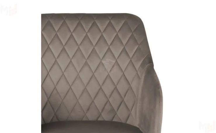 Кресло поворотное Барли Confetti mocco/белый