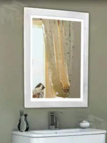 Зеркало с LED подсветкой Lines 600х740