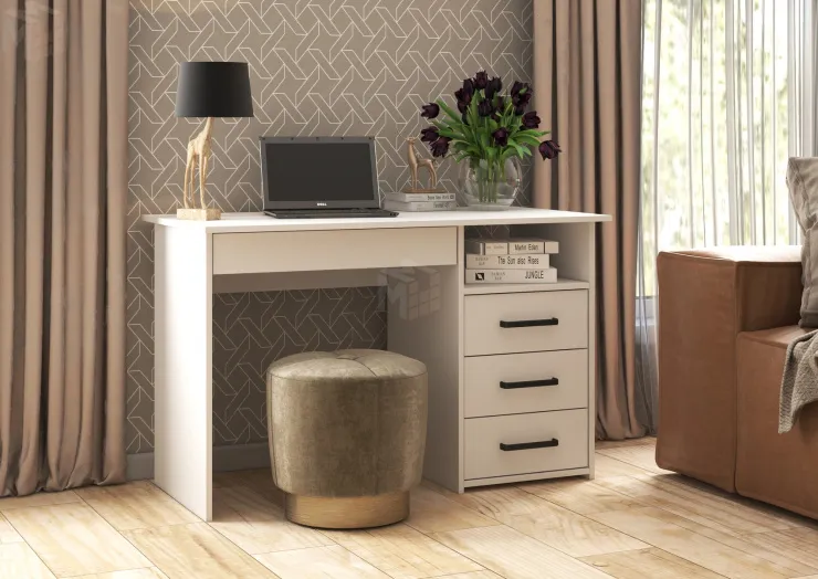 Стол компьютерный СП-3 белый