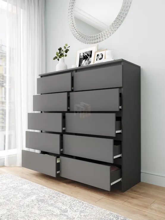 Комод Мори 1200.10 графит