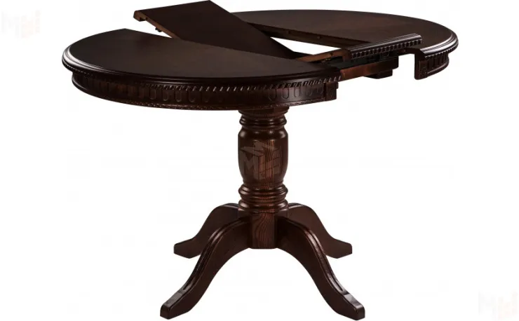 Стол деревянный раскладной Лорель D90 Венге