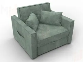 Кресло-кровать Лига-104 (80) ( BRUT 08 зеленый )