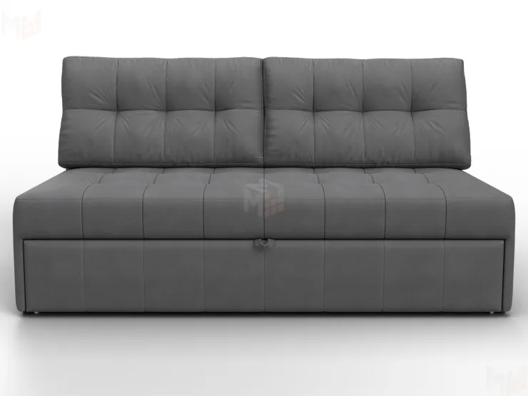 Диван прямой Лига-107 (160) ( JOLY 13 серый )