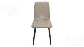 Стул Стенли К1С Черный муар, Велюр Confetti Smoke