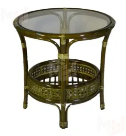 Стол из ротанга «Пеланги» круглый