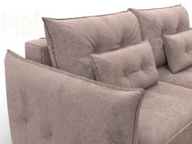 Диван прямой Лига-100 НПБ ( TOWER 05 бежевый )