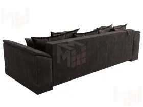 Диван прямой НордСтар НПБ ( BRUT 17 коричневый )