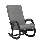 Кресло-качалка Leset Селена (Венге/Savana Plus Mouse (серый))