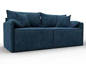 Диван прямой модульный Лига-106 ( BRUT 11 синий )