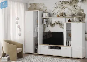 Гостиная Соло-10А сонома/белый