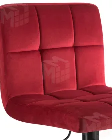Стул барный DOBRIN DOMINIC (бордо велюр (MJ9-43))