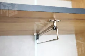 Шкаф с полками Виртон 2 Дуб Крафт Золотой