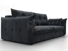 Диван прямой Лига-100 НПБ ( TOWER 11 темно-серый )