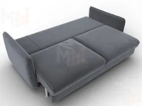 Диван прямой Лига-064 НПБ ( SEVEN 17 серый )