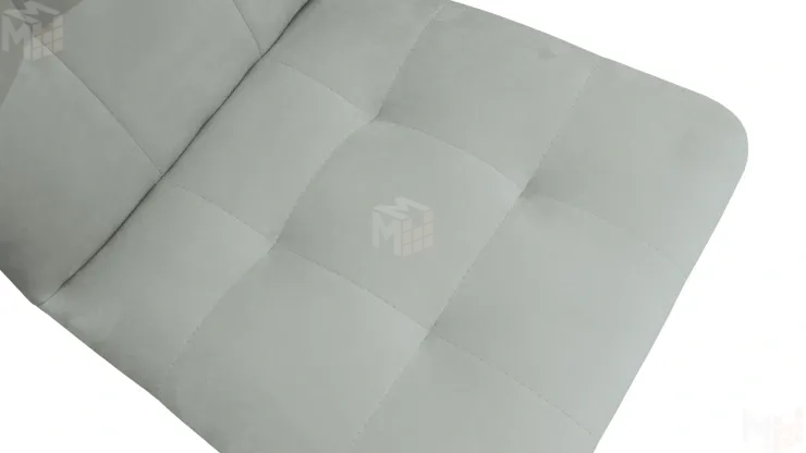 Стул Аспен К2 Белый матовый, Велюр Confetti  Silver