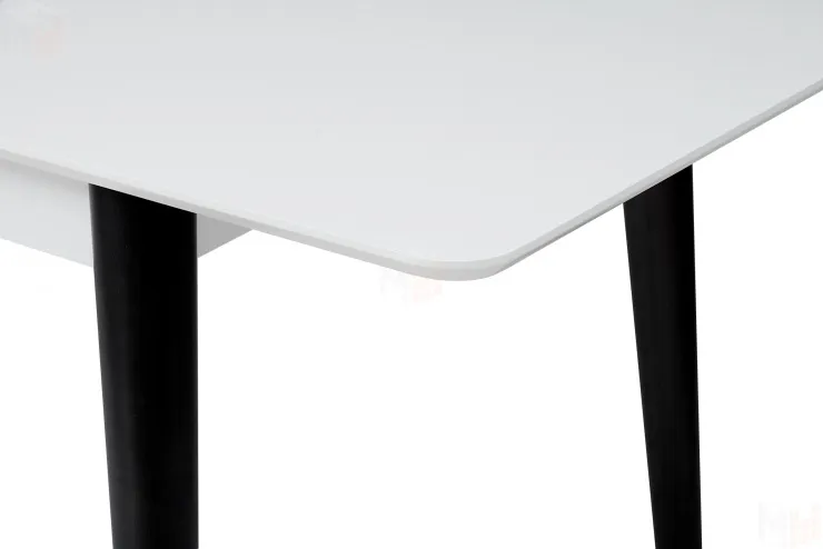 Стол деревянный раздвижной ROIT 135 Белый/Черный