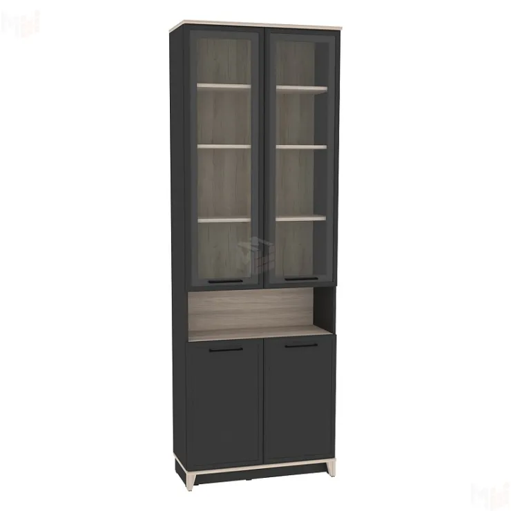 Шкаф для книг AURELIO 7 Антрацит