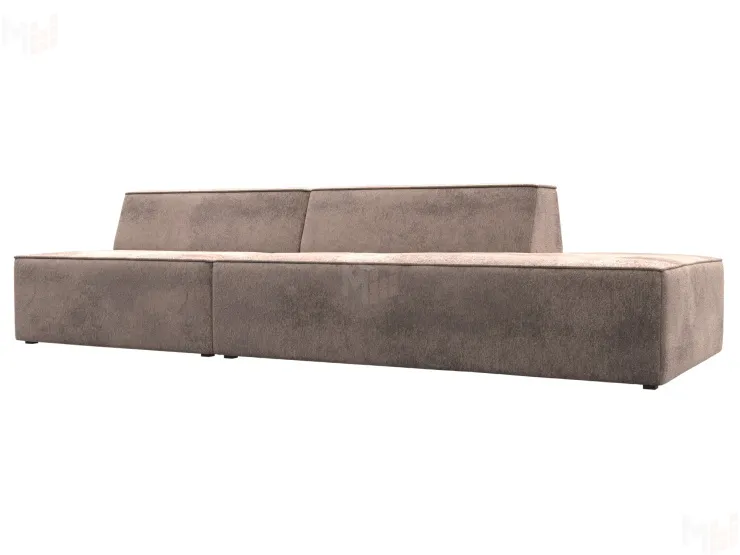 Диван прямой модульный Монс Модерн правый ( TOWER 05 бежевый )