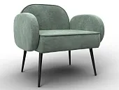 Кресло Лига-086 ( велюр BRUT 08 зеленый )