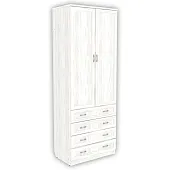 Шкаф для белья со штангой и ящиками 103