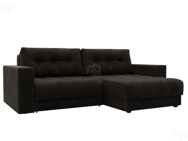 Диван угловой с декором Лига-049 НПБ