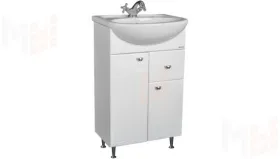 Тумба с раковиной Классик В1 55 см с верхним ящиком