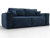 Диван прямой Лига-081 НПБ ( TOWER 13 синий )