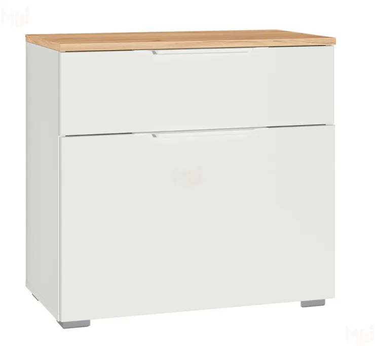 Тумба для обуви  Октава белый шагрень 16.127