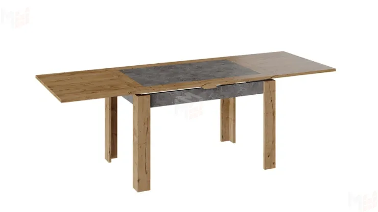 Стол раздвижной Хьюстон Тип 4 Дуб Вотан, Моод темный