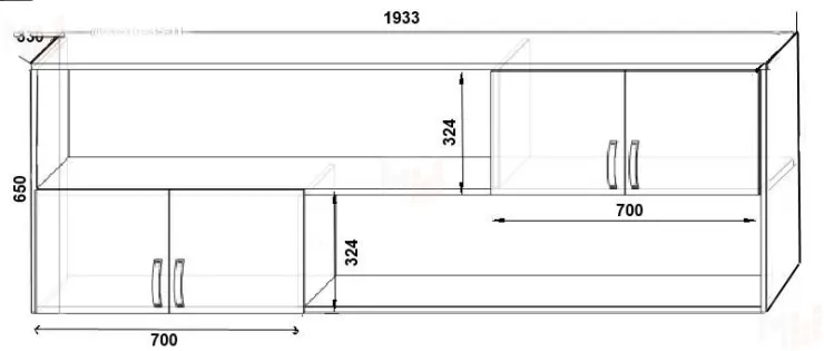 Мебель для детей и подростков Капитан, комната №5
