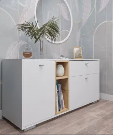 Комод Ланс К-101 белый