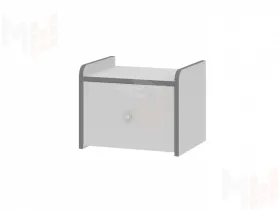 Тумба ДЕЛЬТА Сильвер 24.04