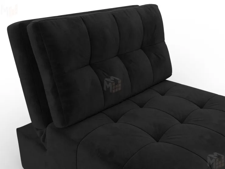 Кресло-кровать Лига-107 (80) ( SEVEN 35 черный )