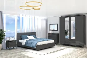 Шкаф ШК-4 Шарм Антрацит