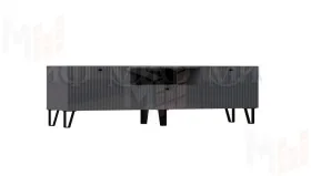 Тумба ТВ малая Оливия (графит)