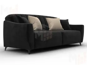 Диван-книжка Лига-095 НПБ ( SEVEN 35 черный )