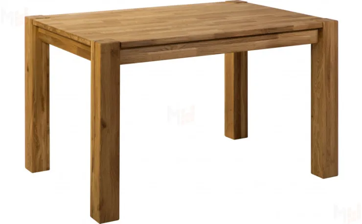 Стол деревянный из массива дуба Норланд 120 Дуб светлый